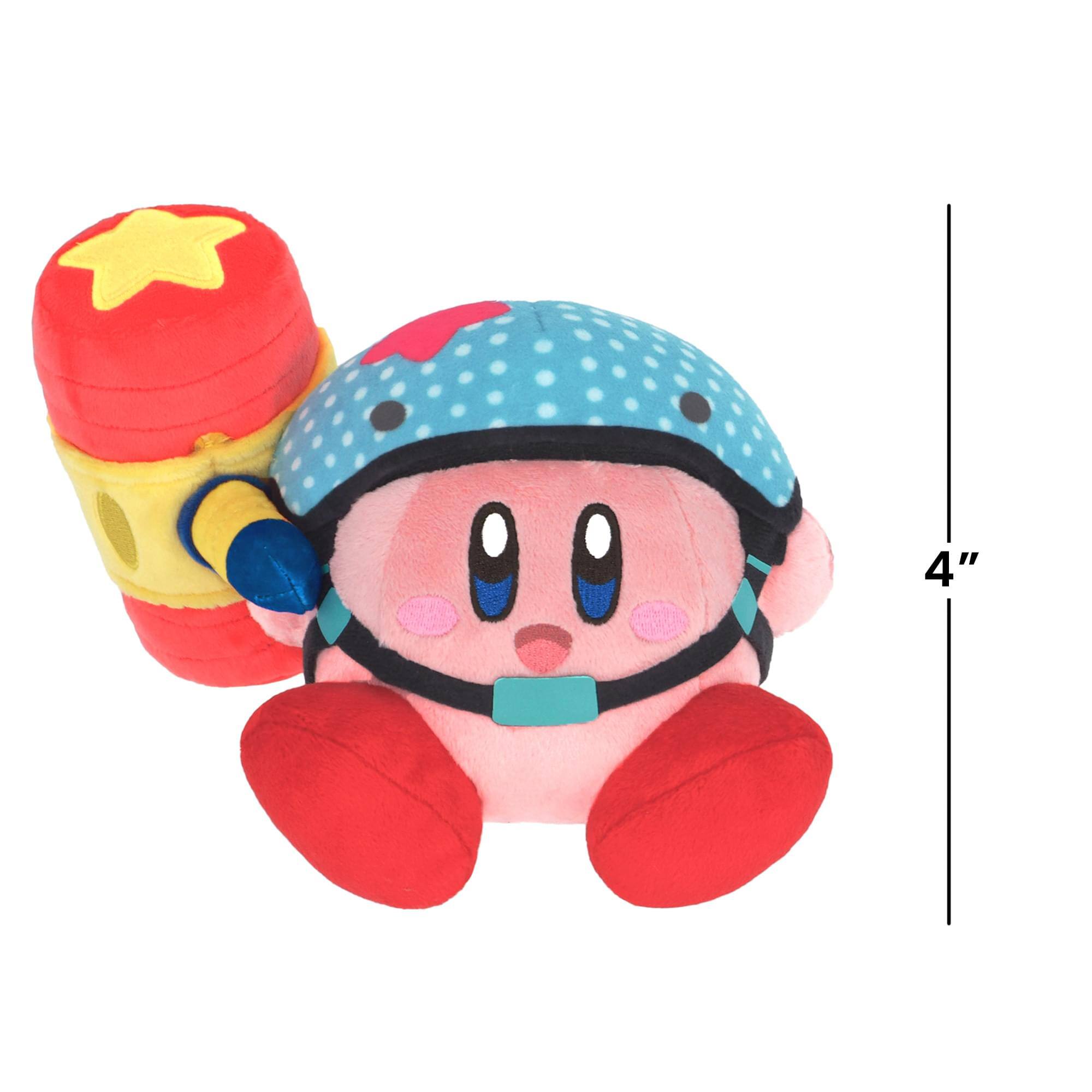 Alt View 4. Little Buddy - Little Buddy - Nintendo - Kirby Toy Hammer 4" Plush - Multicolor.