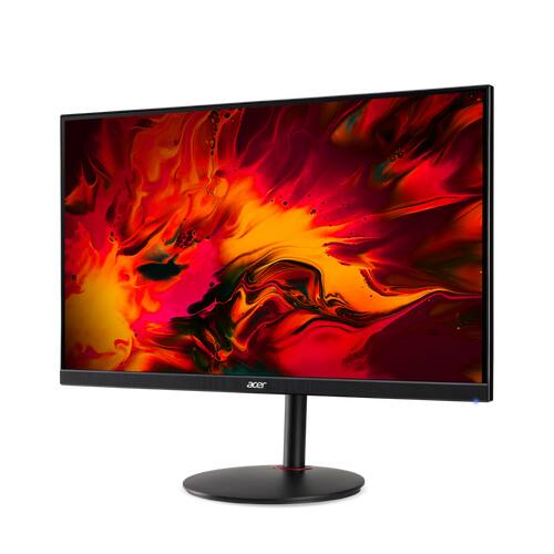 Left. Acer - Nitro XV272U R3 – 27" WQHD (2560x1440) Gaming Monitor, 165Hz, IPS Panel, FreeSync - Black.
