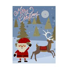 Trademark Fine Art - Regina Moore Winer Santa Ii Canvas Art - 18 x 24 Inches - 18x24 - Multicolor
