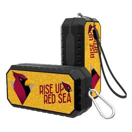 Keyscaper - Arizona Cardinals Water Resistant Bluetooth Speaker - Black