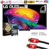 LG AI webOS 4K ULTRA HD LG OLED evo AI
Dolby VISION
WORLD'S No. 1 OLED TV FOR 13 YEARS
Cs ECO ESSENTIALS + DECOGJAR CPS PREMIUM
12 MONTH PROTECTION
TELEVISION HOME THEATER PLAN ESSENTIALS
AMD FreeSync G-SYNC
