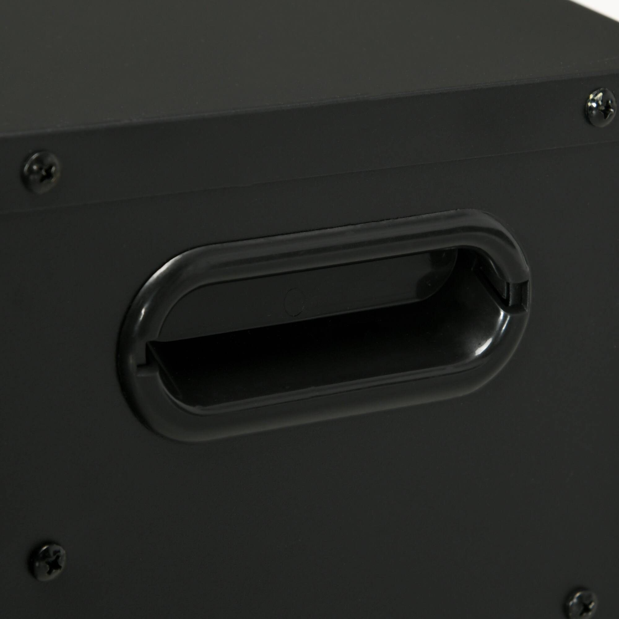 Alt View 5. Homcom - 27" Electric Fireplace Insert, Retro Recessed Fireplace Heater with Realistic Log Flame, Remote Control.