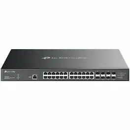 TP-Link - Omada Omada 32-Port 10GE L2+ Managed Switch with 24-Port PoE++ - 24 Ports - Manageable - 10 Gigabit Ethernet - Unknown