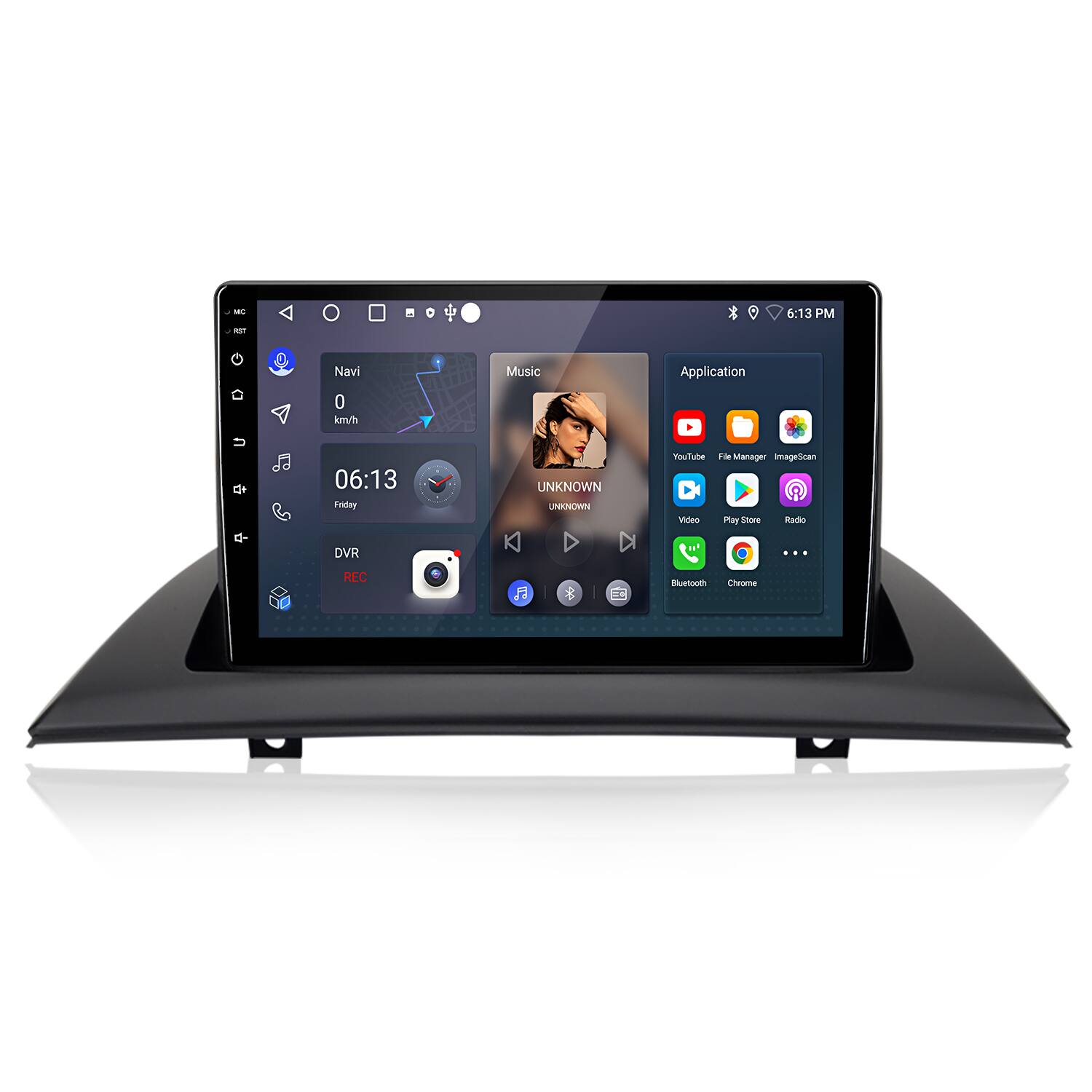 Junsun - For X3 E83 2004-2012 2+64GB Android 14 carplay 9 Inch Car Stereo Radio GPS Navi WIFI RDS SWC DSP FM Bluetooth - Black