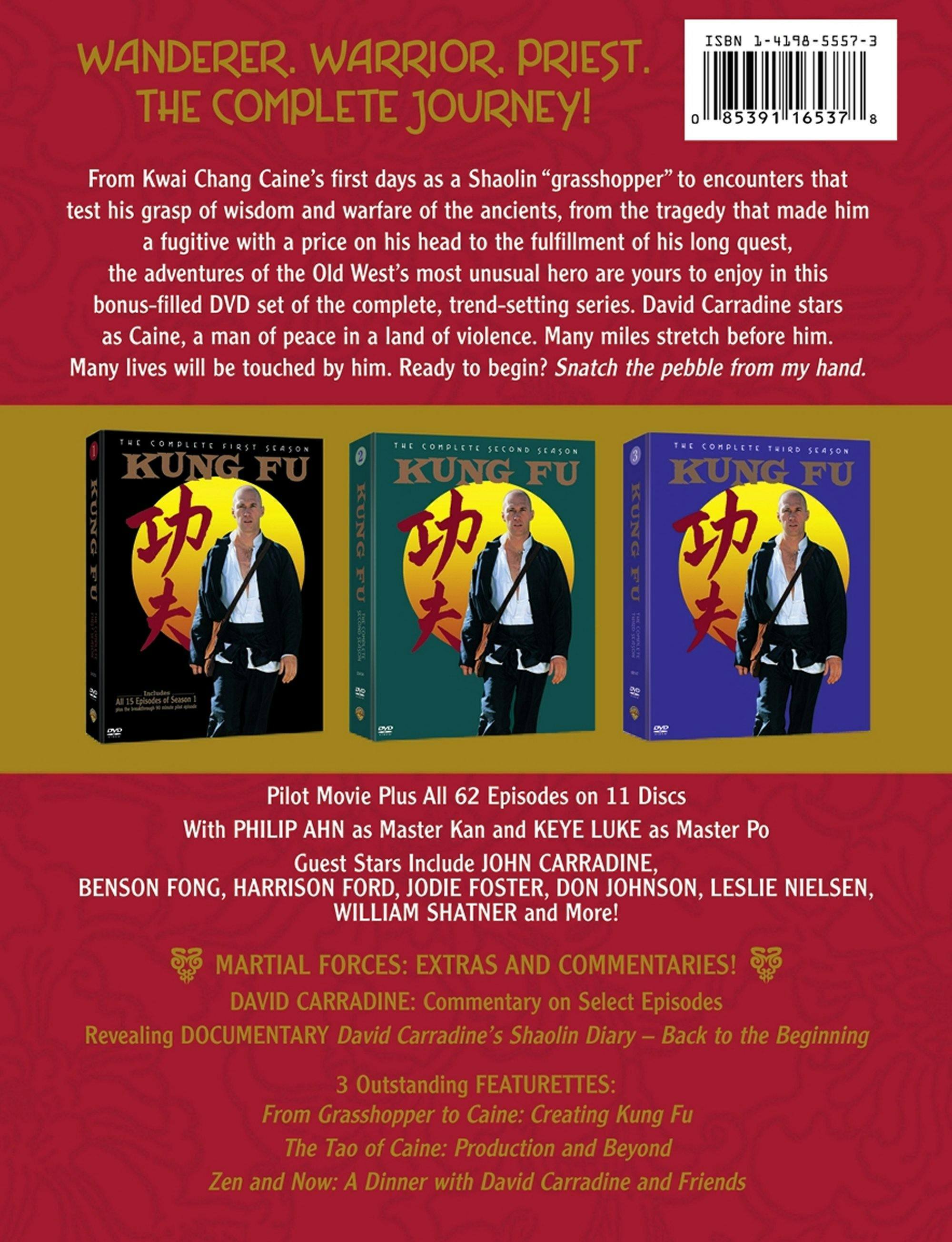 Angle. Kung Fu: The Complete Series (Box Set) [DVD].