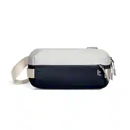tomtoc - Explorer-T21 EDC Sling Bag, Compact Crossbody Bag Minimalist Sling Pack Daypack for Travel, Lightweight, Water-Resistant - Blue&White