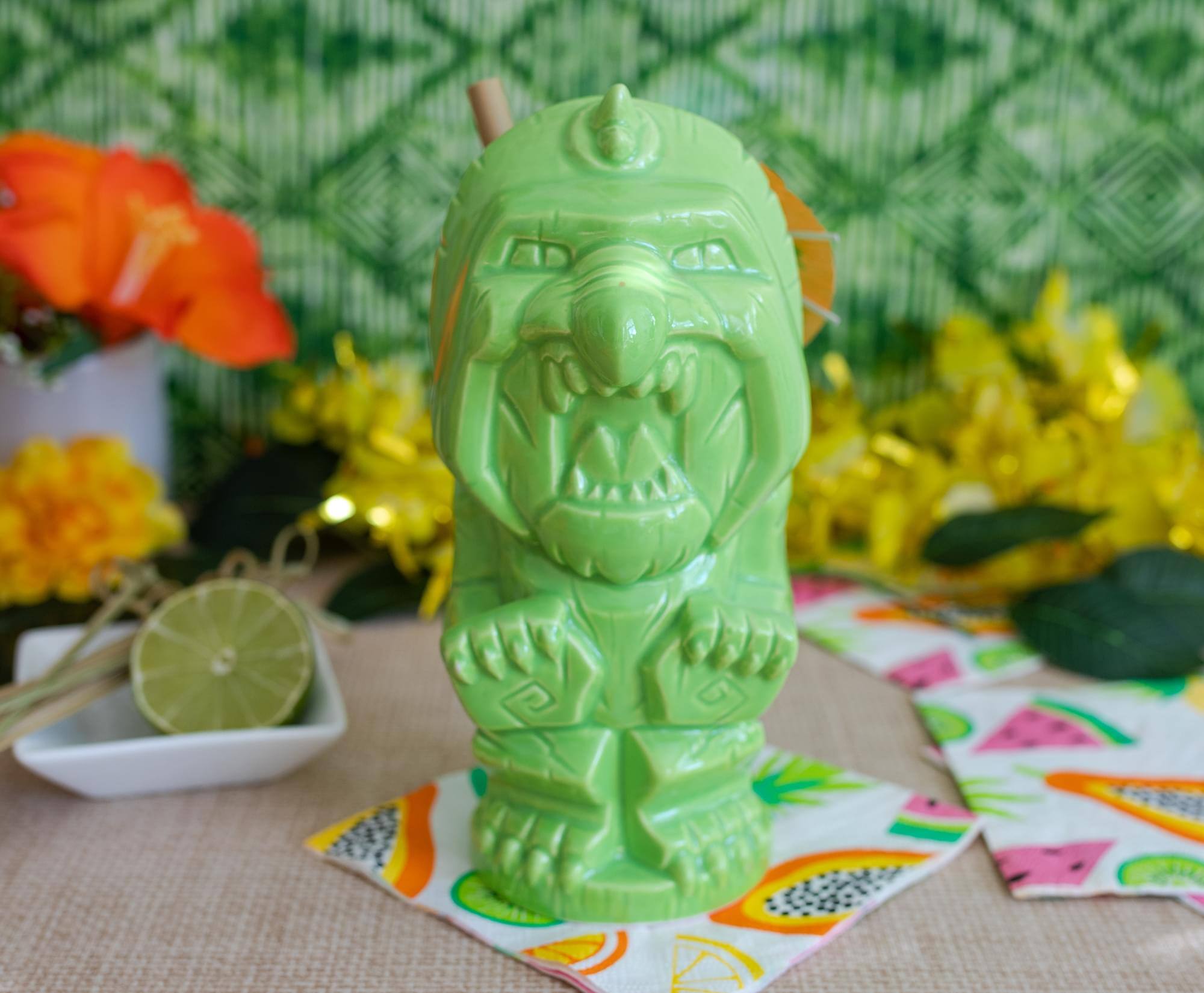 Alt View 10. Masters of the Universe - Geeki Tikis Masters of the Universe Battle Cat Ceramic Mug | Holds 14 Ounces - Green.