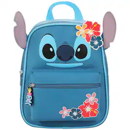 Disney - Disney's Stitch Icon 10" Mini PU leather Backpack with Stitch Head - Multicolored