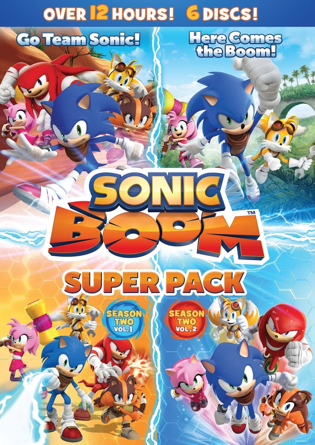 Front. Sonic Boom Super Pack   - DVD.