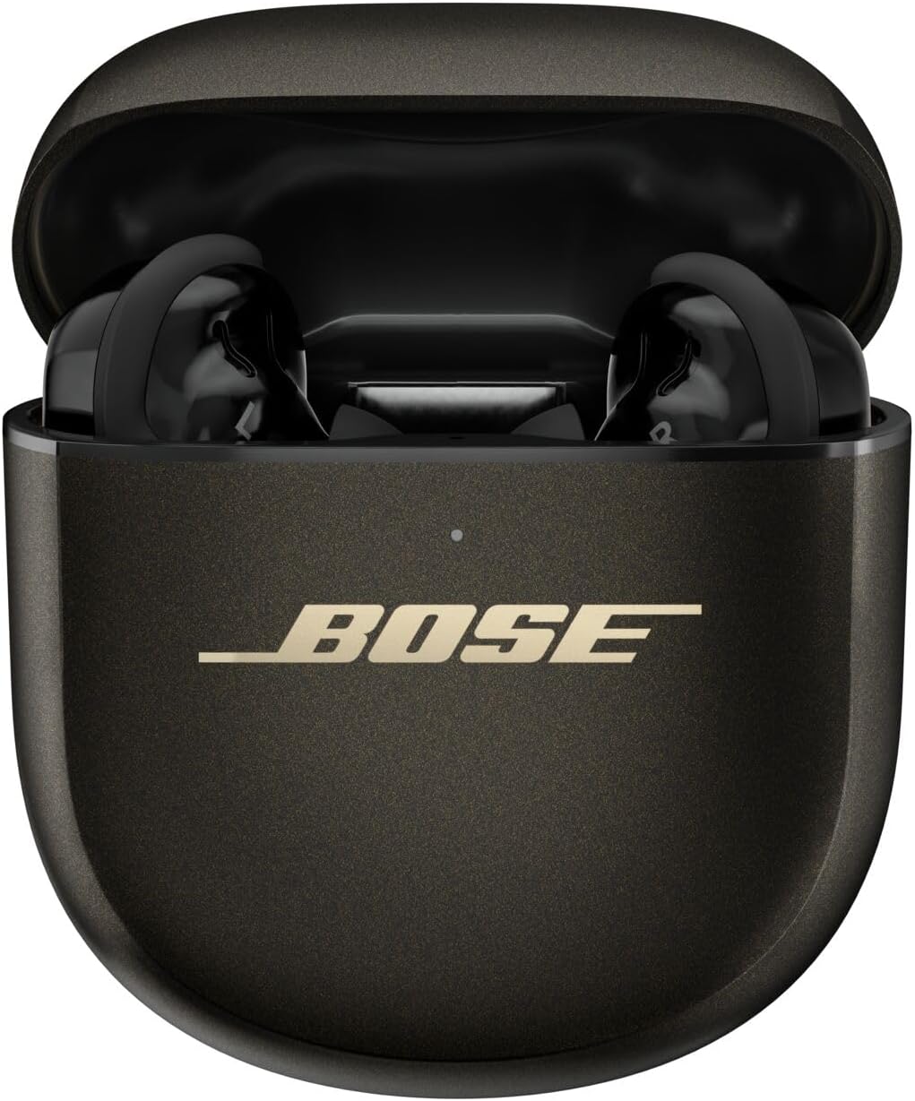 Alt View 1. Bose - Bose QuietComfort Ultra Earbuds (2nd Gen) Bundle with Fast Charger - Noise Cancelling (Desert Gold) - Desert Gold.