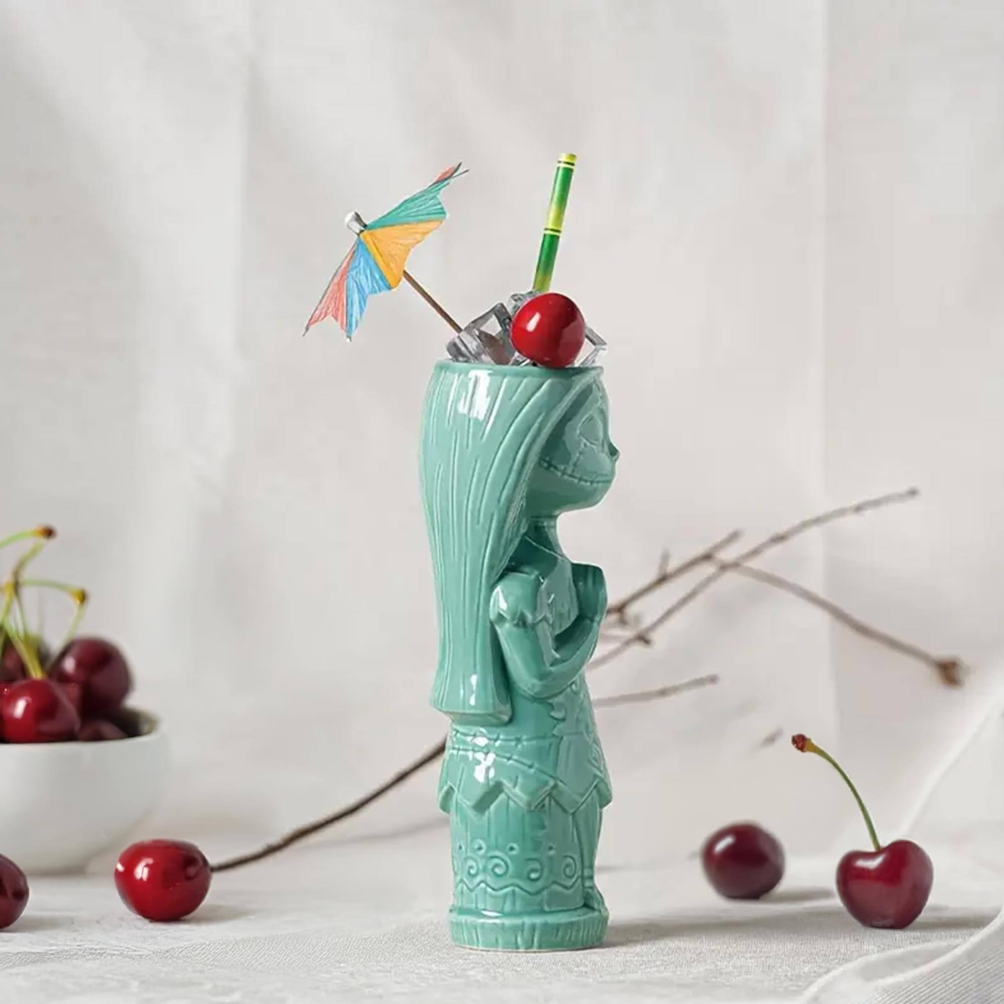 Alt View 3. Disney - Geeki Tikis Disney The Nightmare Before Christmas Sally Ceramic Mug | 12 Ounces - Blue.