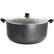 Front. Better Chef - Better Chef for Professional Results 24 Quart Heavy Gauge Aluminum Dutch Oven in Granite Grey - Grey.
