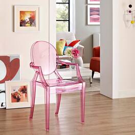 Casper Dining Armchair by Modway - Pink