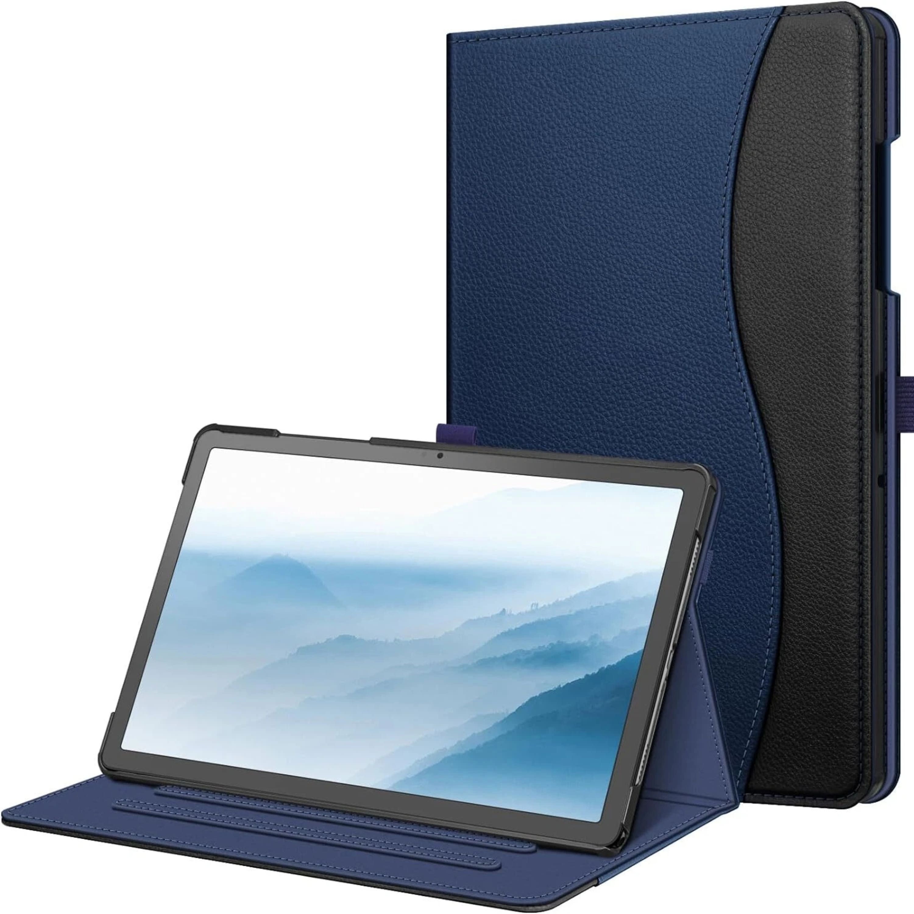 Front. Kitcheniva - Multi Angle Stand Protective Case Cover For 11'' Samsung Galaxy Tab A9+ Blue - Blue.