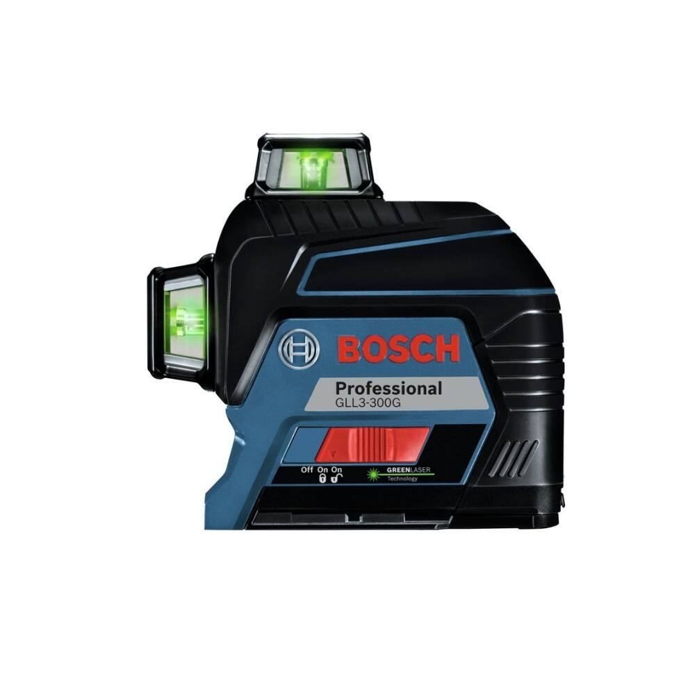 BOSCH Professional  
GLL3-300G  
GREEN LASER Technology  
Off On On