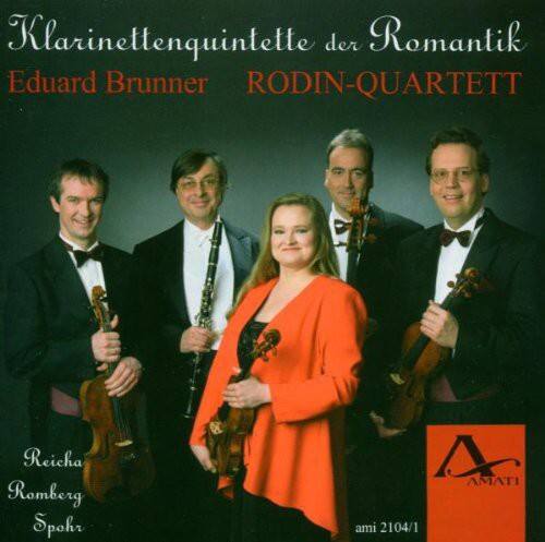 Eduard Brunner - Clarinet Quartets of Roman   - COMPACT DISCS [CD]