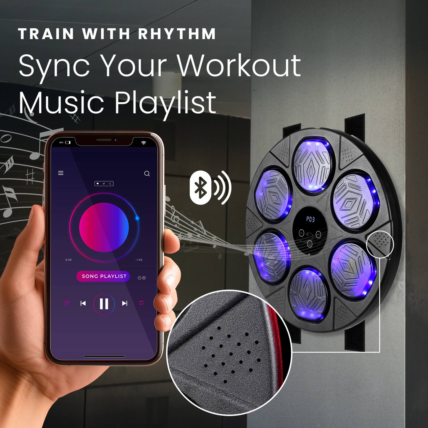 TRAIN WITH RHYTHM  
Sync Your Workout Music Playlist  

SONG PLAYLIST
