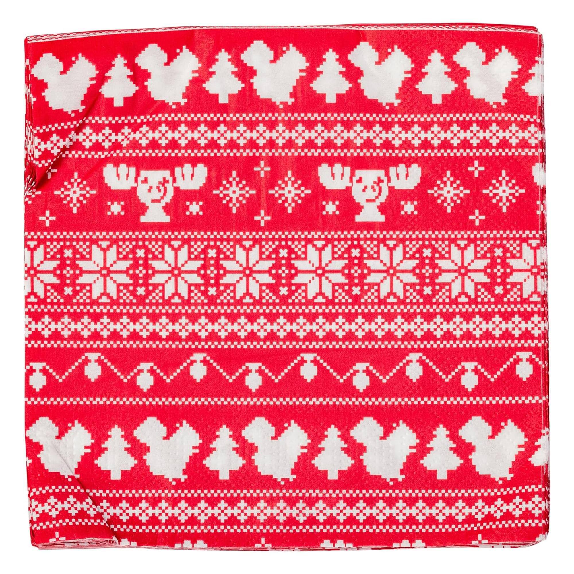 Alt View 3. Silver Buffalo - National Lampoon's Christmas Vacation 32 Count Paper Napkin and Plate Party Pack - Multi-Colored.