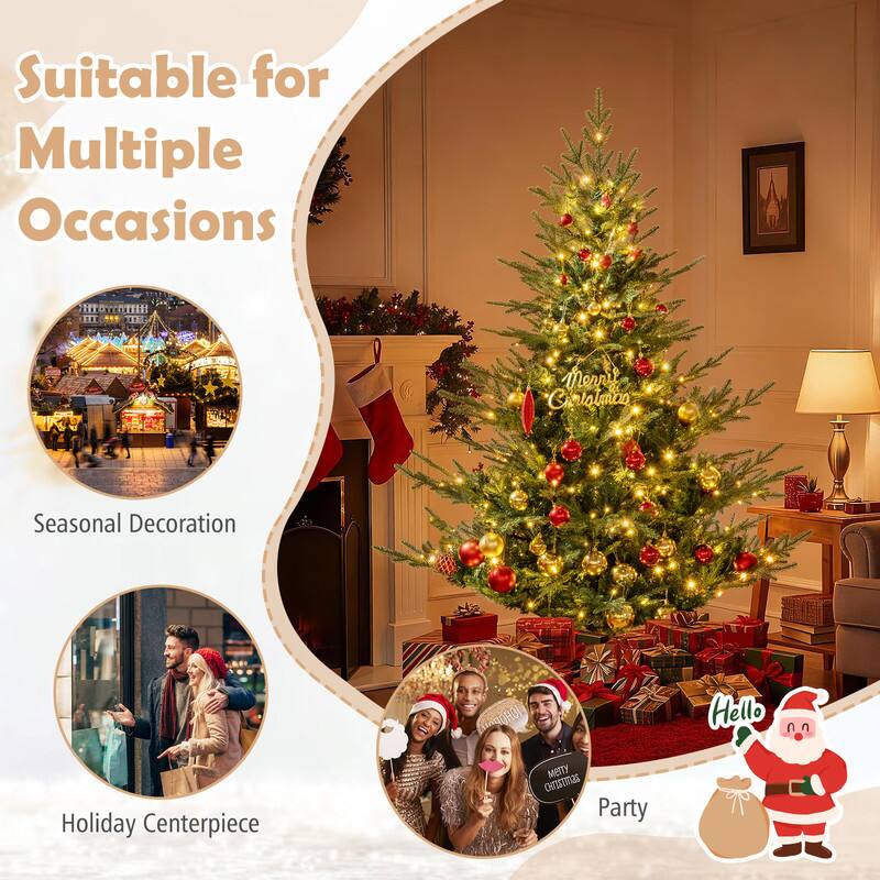 Suitable for Multiple Occasions  
Seasonal Decoration  
Holiday Centerpiece  
Merry CHRISTMAS Party