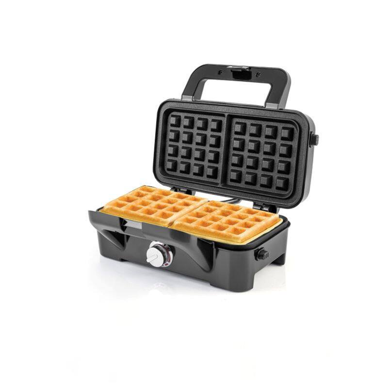 Front. Tiramisubest - 3-in-1 Sandwich Maker with Removable Non-Stick Plates - Black.