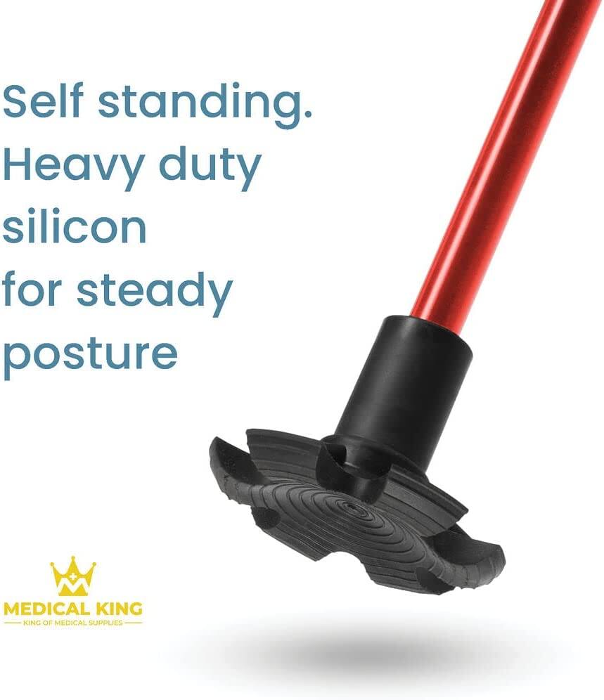 Self standing.  
Heavy duty silicon for steady posture  

MEDICAL KING  
KING OF MEDICAL SUPPLIES