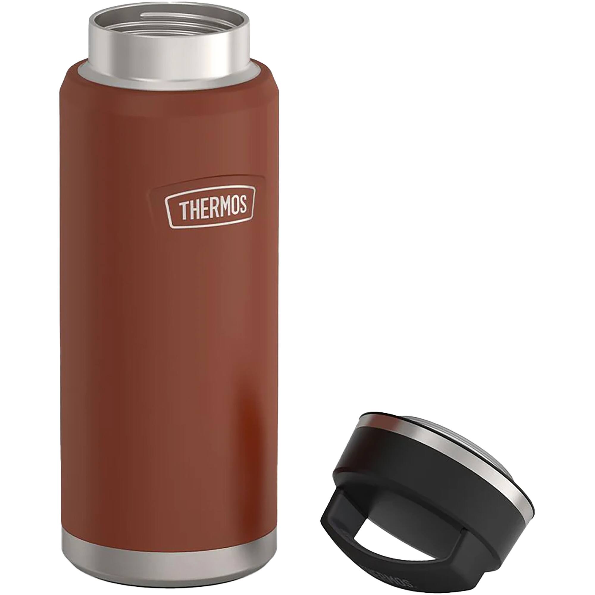 Alt View 1. Thermos - Thermos 40 oz. Icon Stainless Steel Water Bottle - Saddle - Saddle.