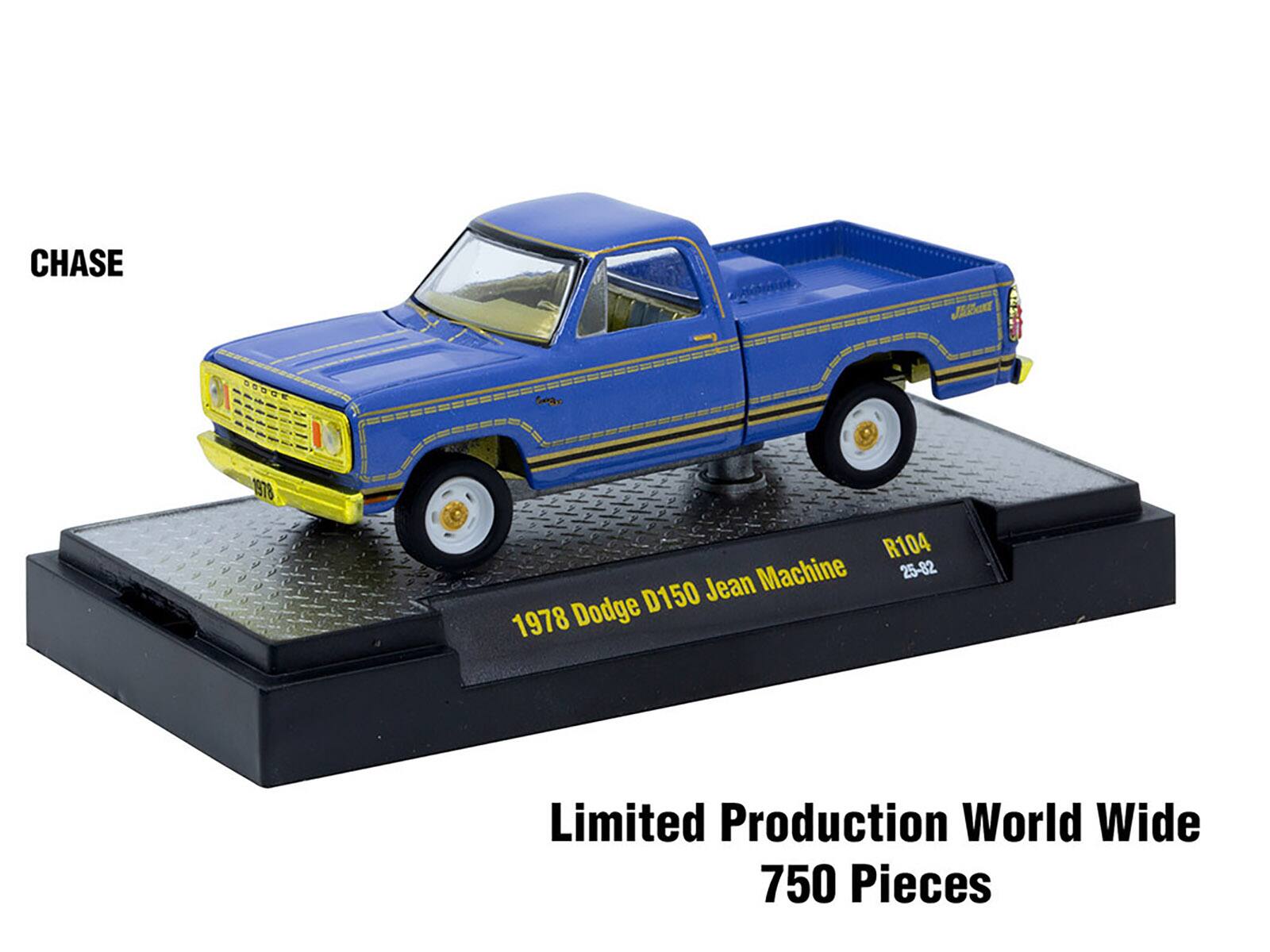 CHASE  
1978 Dodge D150 Jean Machine  
R104 25-82  
Limited Production World Wide  
750 Pieces