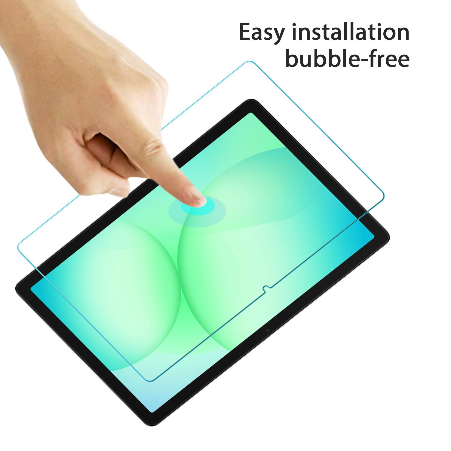 Easy installation bubble-free