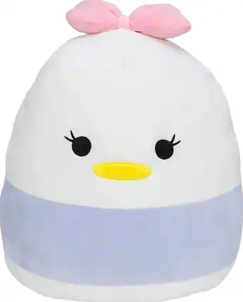 Front. Disney - Disney Squishmallow 5 Inch Plush | Daisy Duck - Blue.