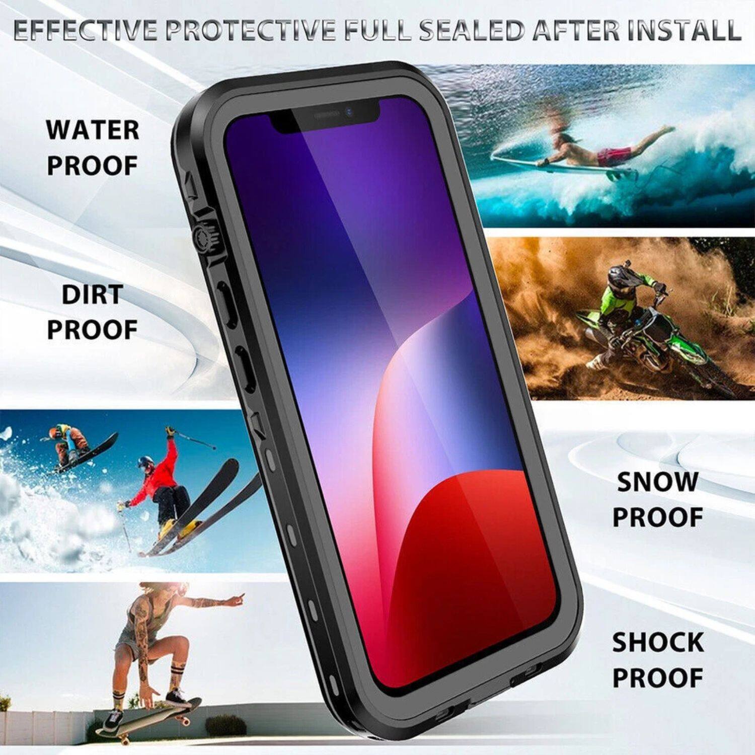 EFFECTIVE PROTECTIVE FULL SEALED AFTER INSTALL

- WATER PROOF
- DIRT PROOF
- SNOW PROOF
- SHOCK PROOF