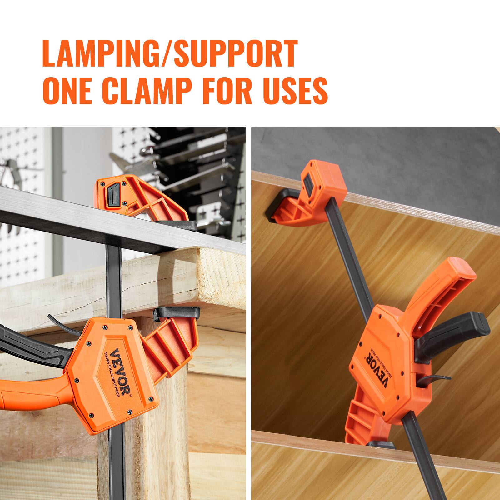 LAMPING/SUPPORT ONE CLAMP FOR USES  
VEVOR
