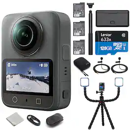 DJI - Osmo 360 Adventure Combo w/ Accessories Bundle
