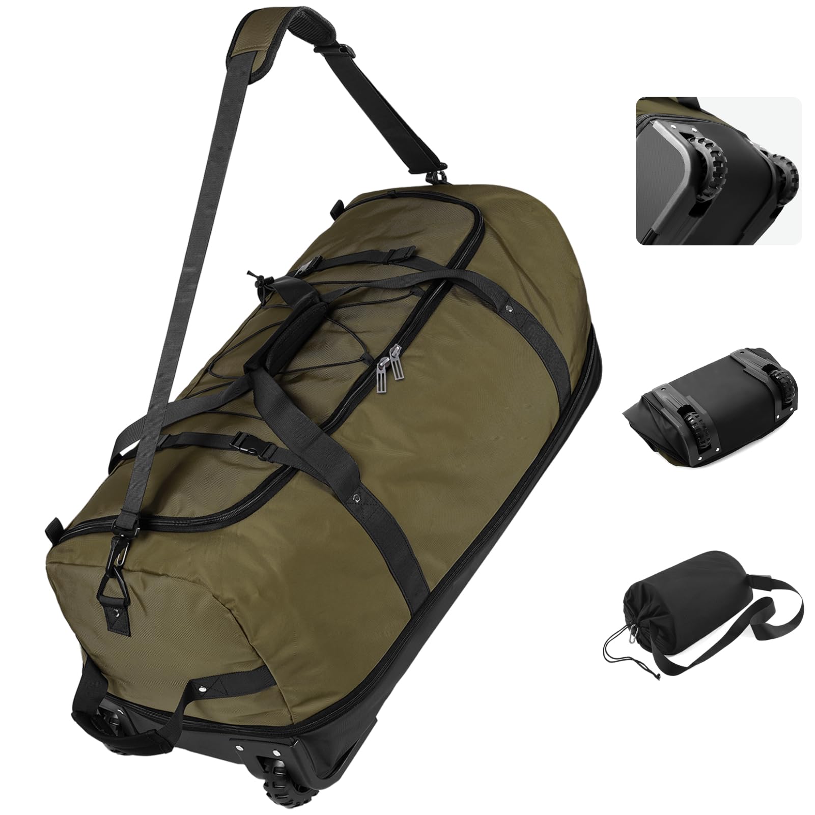 B-Army Green-110-140L