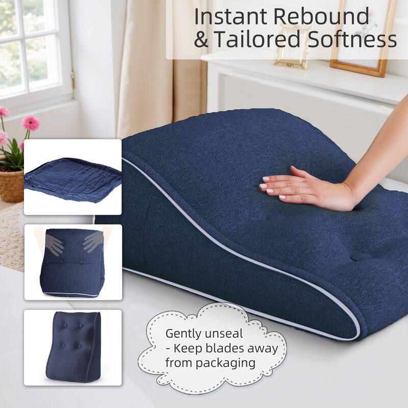 Instant Rebound & Tailored Softness

Gently unseal - Keep blades away from packaging