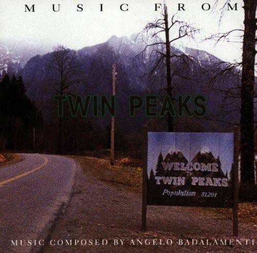 MUSIC FROM  
TWIN PEAKS  

WELCOME TO TWIN PEAKS  
Population 5,120  

MUSIC COMPOSED BY ANGELO BADALAMENTI