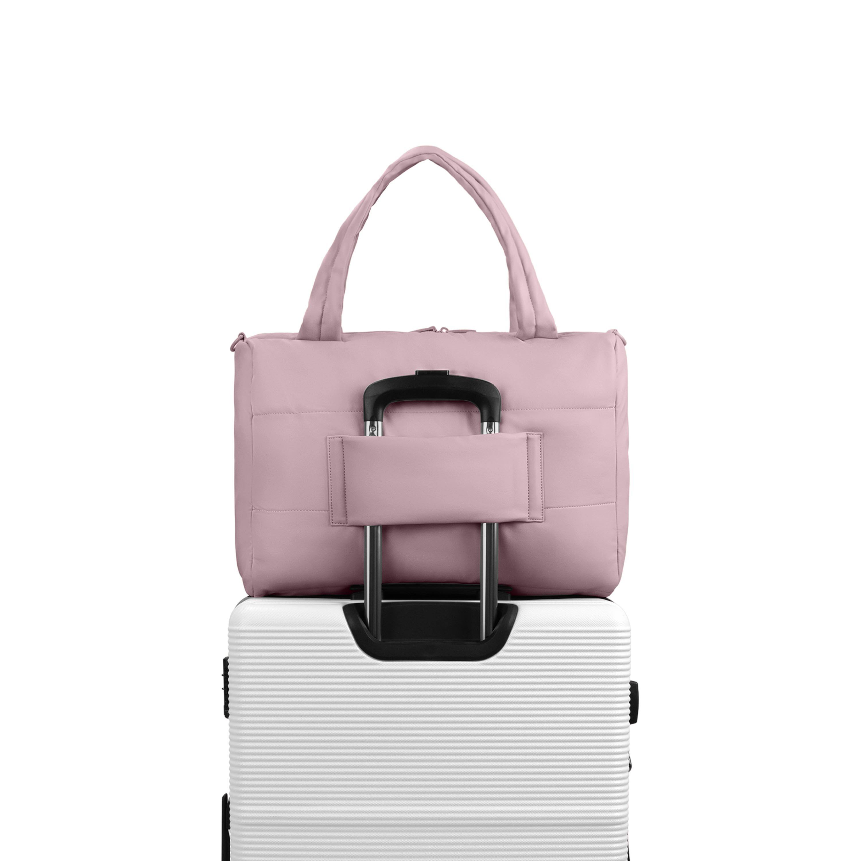 Alt View 2. Bugatti - Brussels Tote Bag - LILAC.