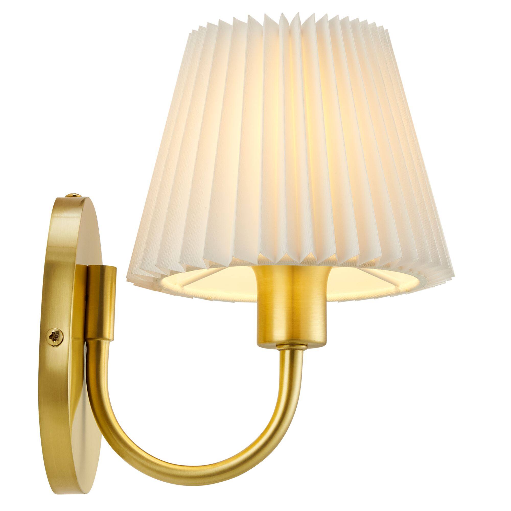 Alt View 5. Modway - Wave Wall Sconce by Modway - Brass.