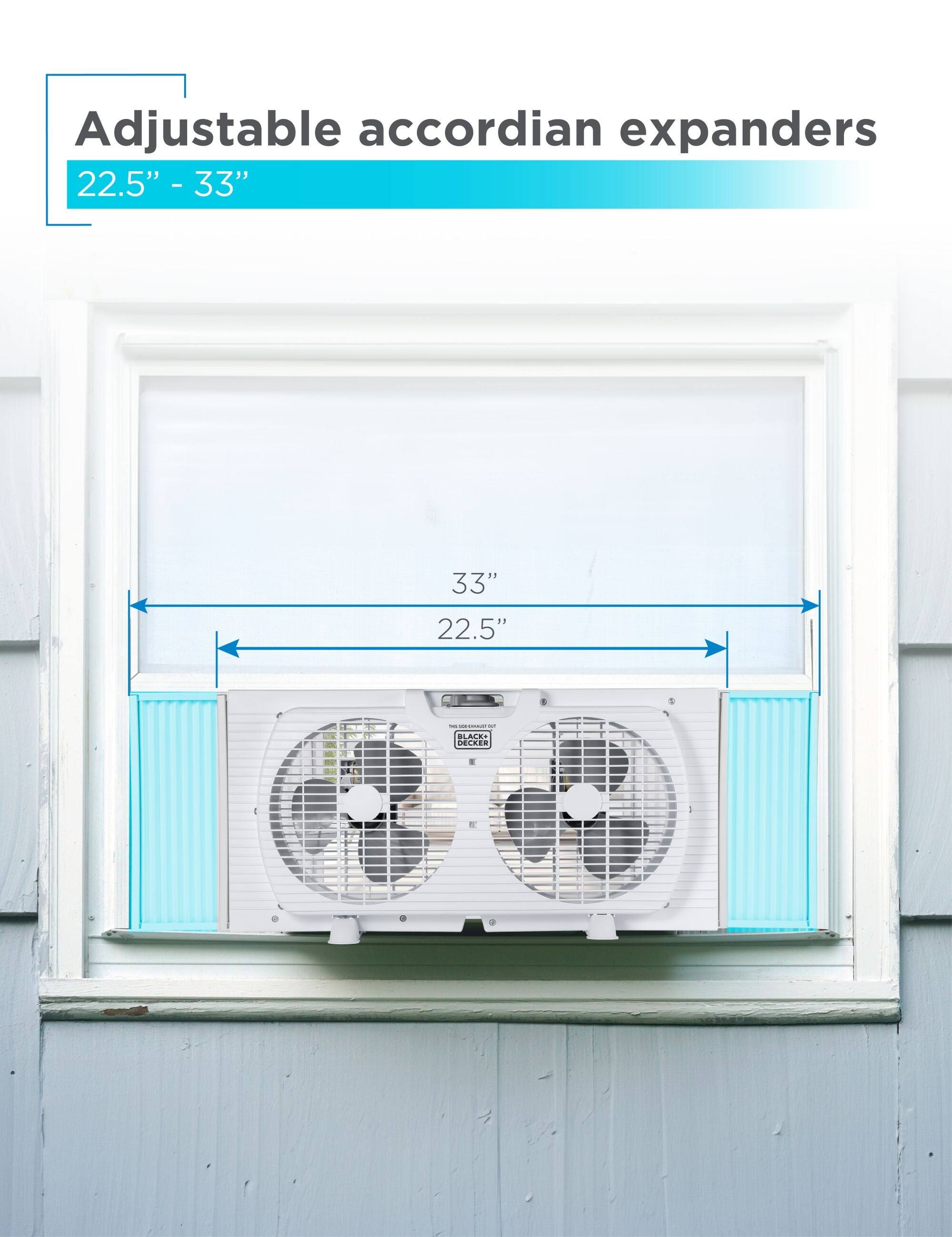 Adjustable accordian expanders 22.5" - 33" - 33" - 22.5" - - - BLACK+ DECKER