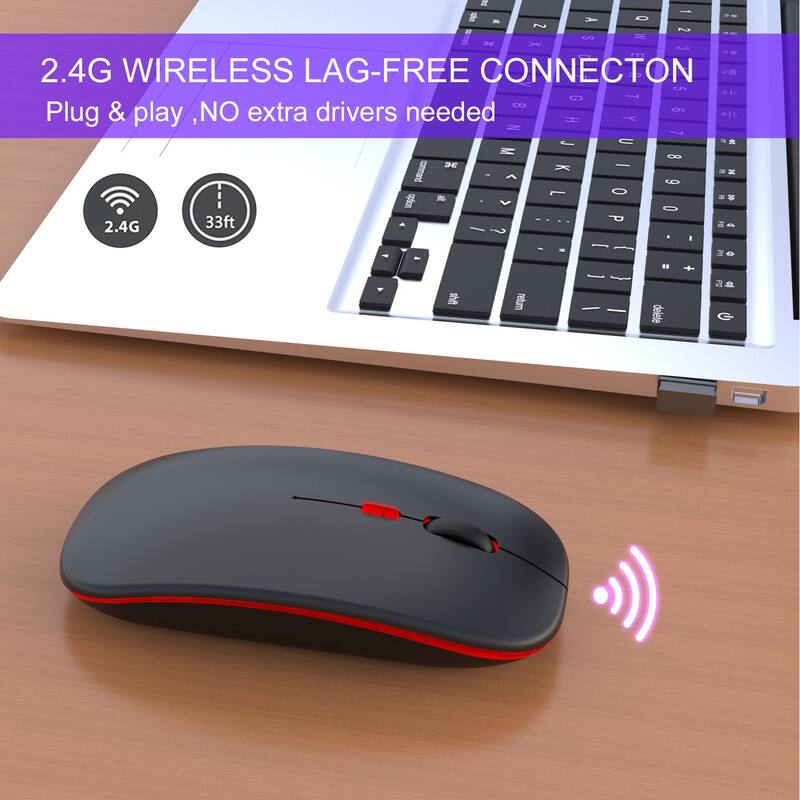 2.4G WIRELESS LAG-FREE CONNECTION  
Plug & play, NO extra drivers needed  
2.4G  
33ft
