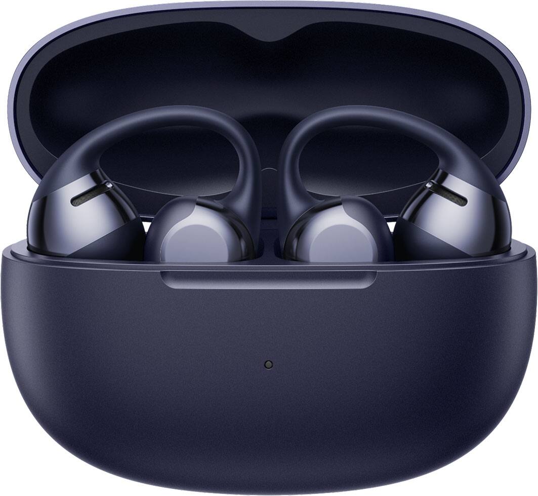 Alt View 3. Shokz - OpenDots ONE Open-Ear Clip-On True Wireless Bluetooth Earbuds - Midnight Blue.