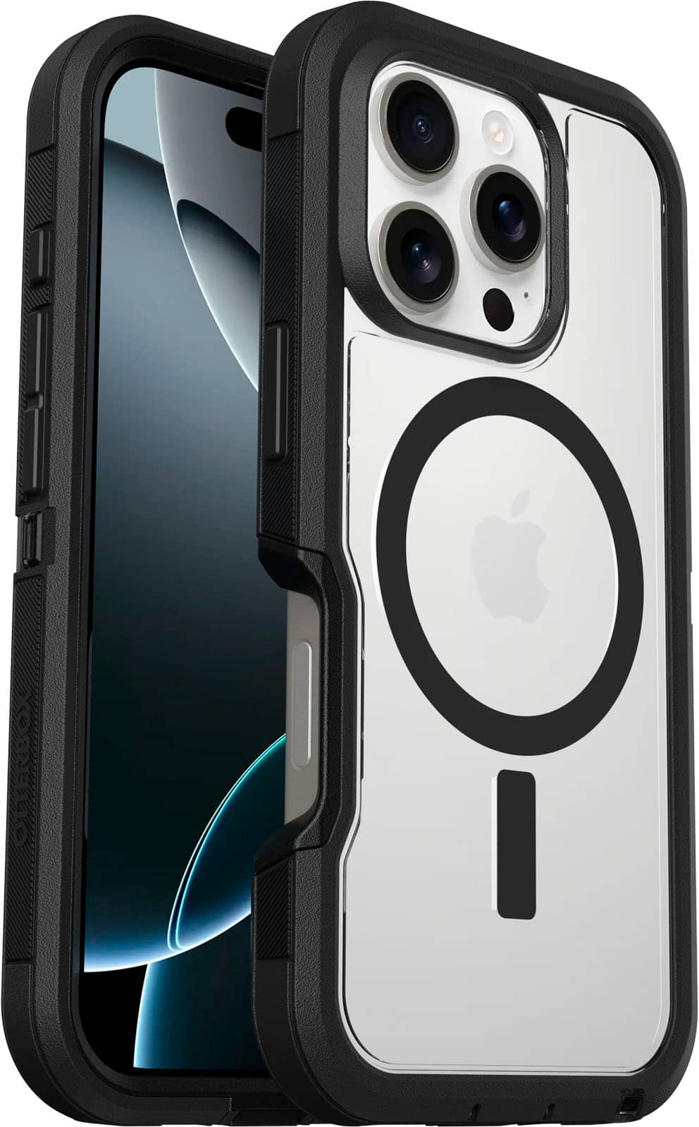 Alt View Zoom 1. OtterBox - Defender Series Pro XT Hard Shell for MagSafe for Apple iPhone 16 Pro - Black.