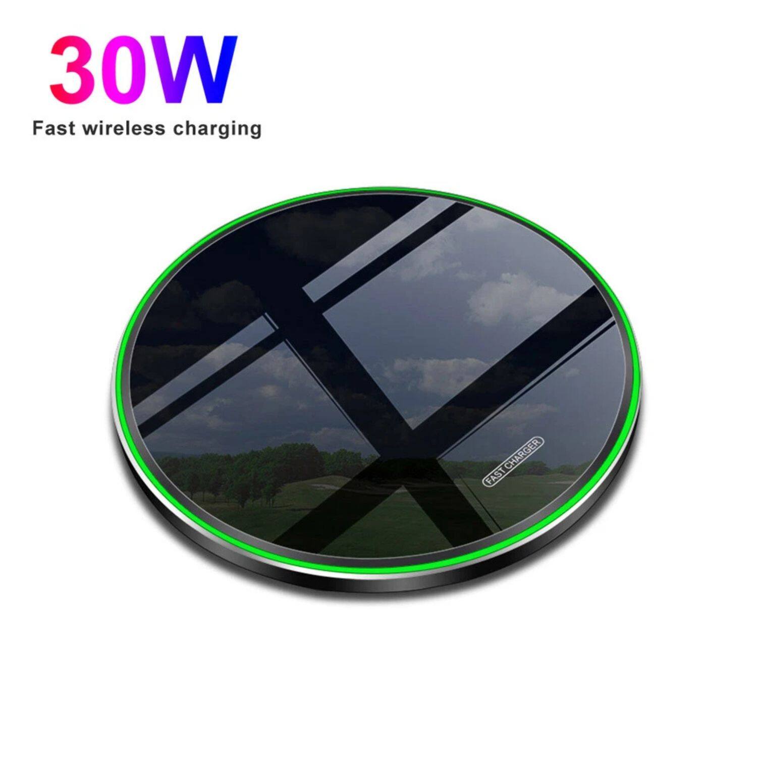 30W  
Fast wireless charging