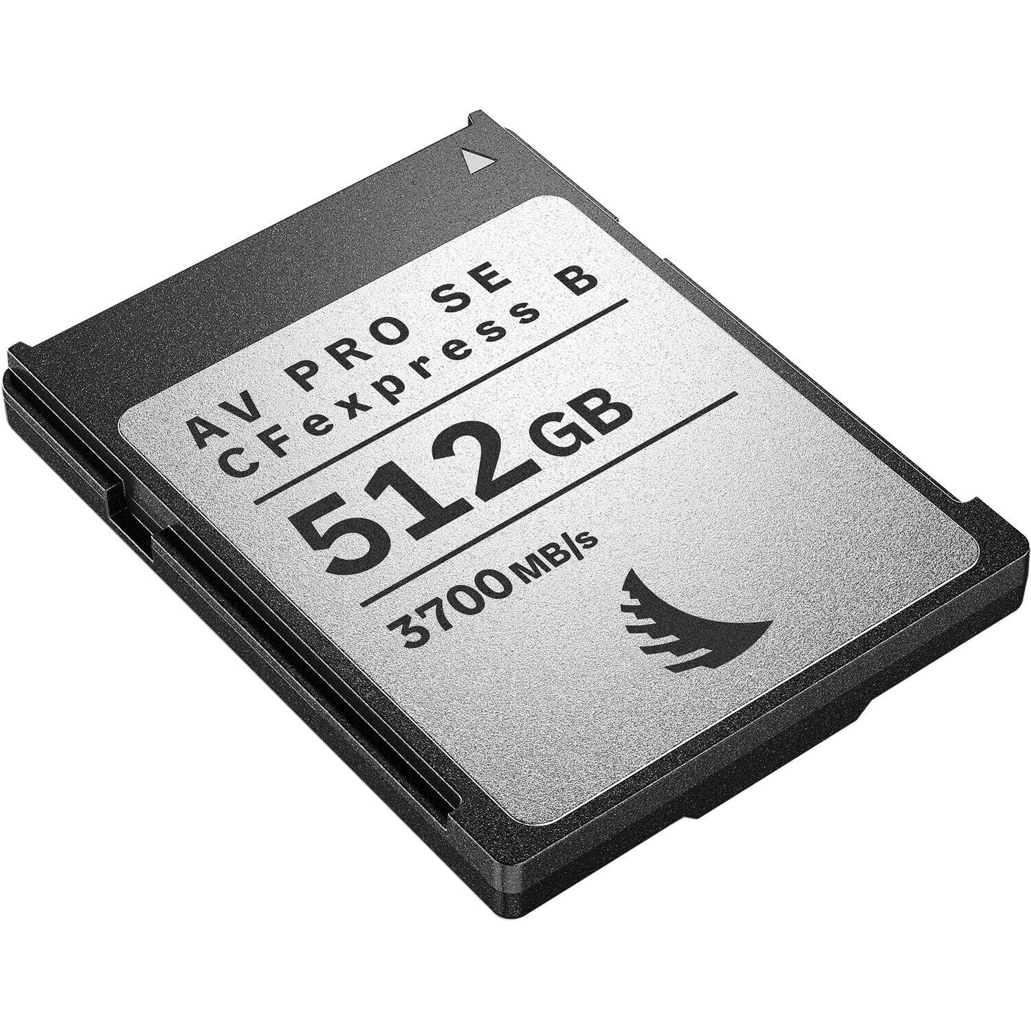 AV PRO SE CFexpress B  
512 GB  
3700 MB/s
