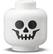 Front. Room Copenhagen - LEGO Mini Stackable Storage Head, White Skeleton - Collectibles - Multicolor.