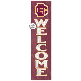 Jardine - Bethune-Cookman Wildcats 12'' x 48'' Welcome Outdoor Leaner - Maroon