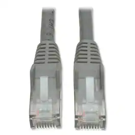 Tripp Lite - N201-007-GY CAT6 7 ft. Gigabit Snagless Molded Patch Cable - Gray