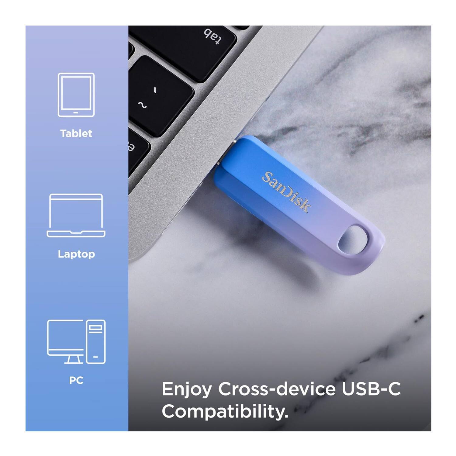 Tablet, Laptop, PC, Enjoy Cross-device USB-C Compatibility