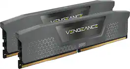 CORSAIR - VENGEANCE 64GB (2 x 32GB) DDR5 6000MHz Z30 AMD EXPO & Intel XMP UDIMM Desktop Memory - Gray