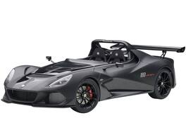 Lotus 3-Eleven Matt Black with Gloss Black Accents 1/18 Model Car by Autoart