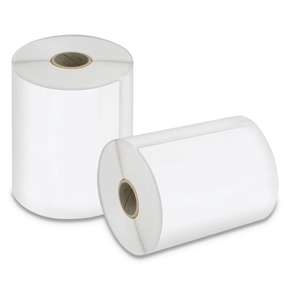 Front. DYMO - DYMO 2026405 LW 4 in. x 6 in. Shipping Labels - White/Extra-Large (2/Pack) - White.